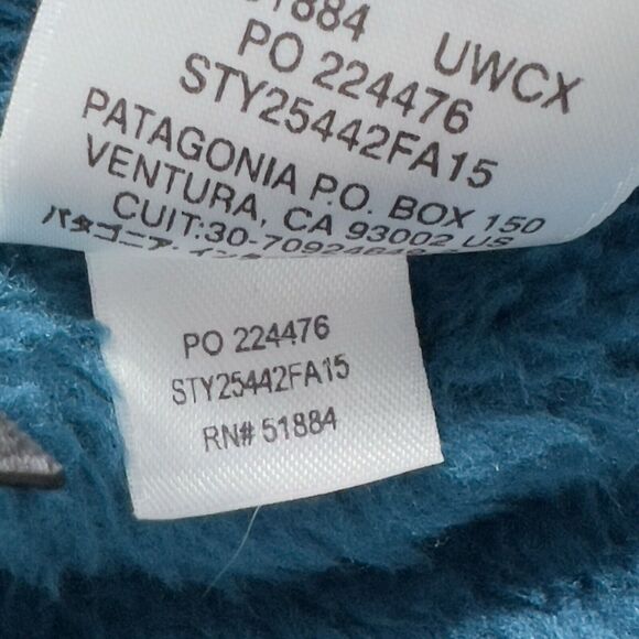 Patagonia Re Tool Half Snap Fleece Jacket Womens Size Large Blue
Pullover - Picture 8 of 13